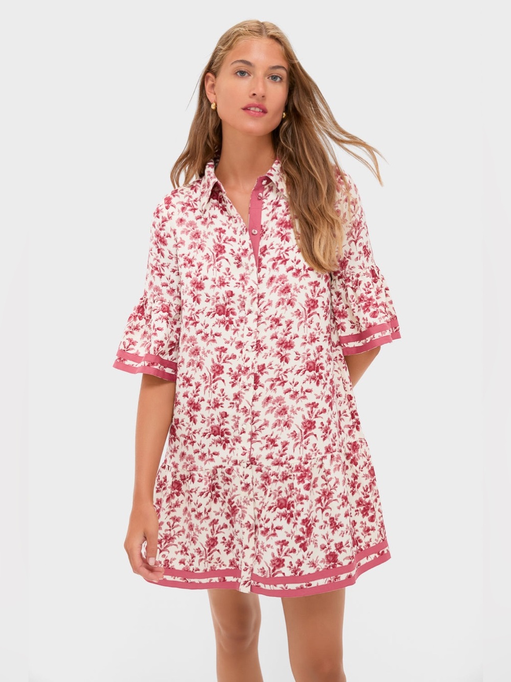 Tuckernuck Pomegranate Bloom Rowe Dress